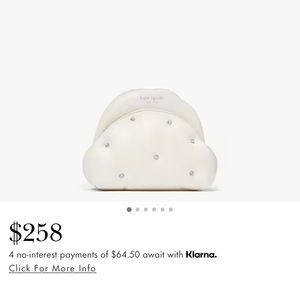 Kate spade cloud purse